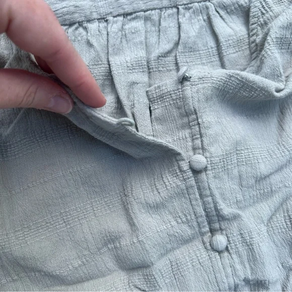 Lucky Brand: Sage Green Maxi Dress w/ Buttons and Pockets. Women’s Size Large. - Picture 5 of 12